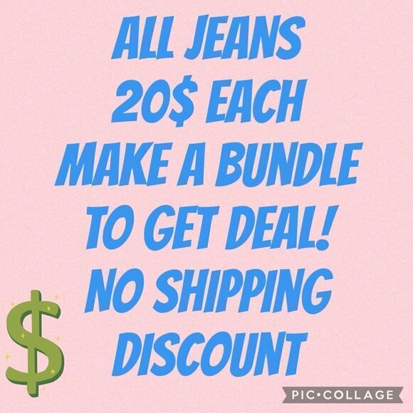 🔥🔥🔥 JEANS SALE🔥🔥🔥 - Picture 1 of 1